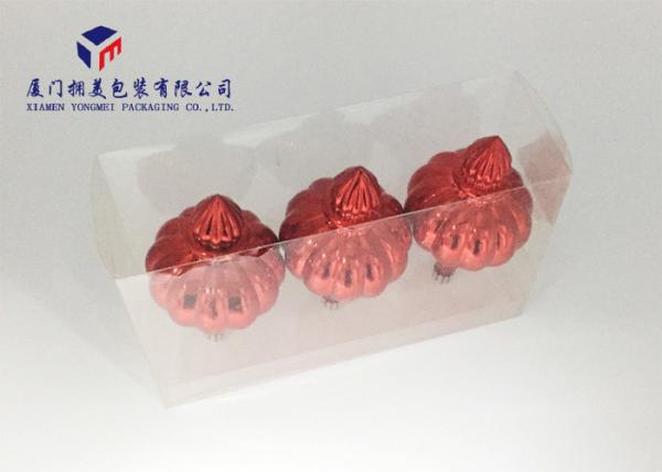 Buy cheap Beautiful Hard Plastic Box Packaging 0.2mm Clear PET Plastic Box Pack 3 Lantern from wholesalers