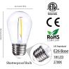 Buy cheap 2700K E26 E27 S14 Filament Bulb LED Lights Vintage For Outdoor from wholesalers