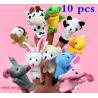 Buy cheap Cartoon Biological Animal Finger Puppet Plush Toys Child Baby Favor Dolls Christmas Gifts from wholesalers