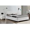 Buy cheap King Size White Color Fabric Gas Lift Storage Bed EN1725 CE certified from wholesalers