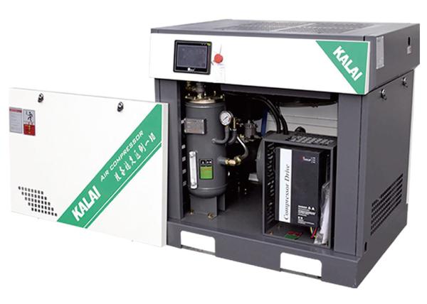 Buy cheap 22Kw/30Hp 3.3m3/min VSD Rotary Screw Air Compressor Portable Quiet Air Compressor from wholesalers