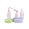 Buy cheap Pink Gradient Color Square Dropper Bottle Serum Luxury Empty 20ml 30ml 50ml 100ml from wholesalers