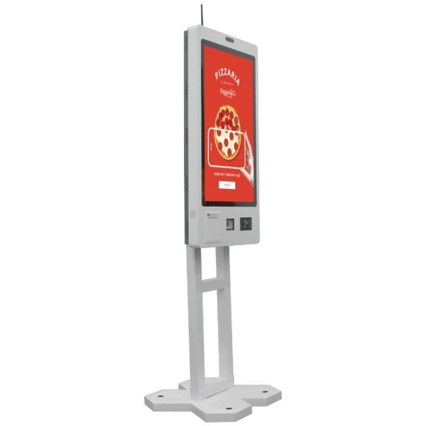 Buy cheap Capacitive Touch Screen Restaurant Ordering Kiosk Machine Self Service Payment from wholesalers