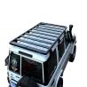 Buy cheap Toyota LC76 Land Cruiser Flat Roof Rack with AL6063 SS304 Material and Gutter Mounts from wholesalers