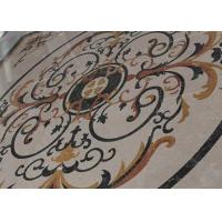 Buy cheap Mixed Color Round Mosaic Medallion Floor Patterns For Hotel / Residential product