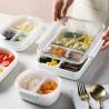 Buy cheap 350ml Plastic Lunch Containers OEM Lunch Pack Containers For Meal Prep from wholesalers