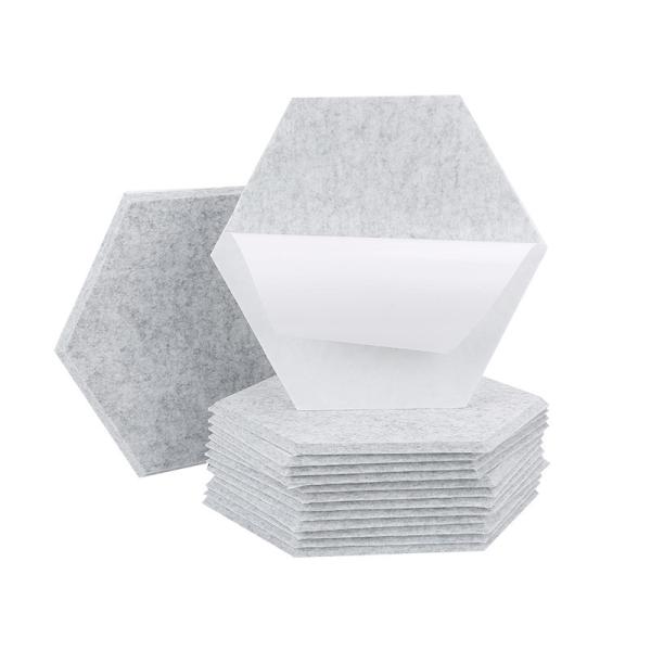 Buy cheap Self Adhesive Soundproof Hexagon Polyester Fiber Acoustic Panel Acoustic Wall Panels from wholesalers