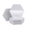 Buy cheap Self Adhesive Sound Absorbing Hexagon Acoustic Wall Panels Polyester Acoustic Panels from wholesalers