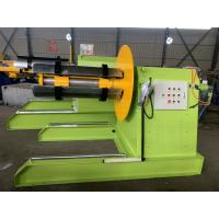 Buy cheap 380v 50hz Hydraulic Decoiler Machine For Steel Plate Low Noise Easy Operation product