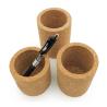 Buy cheap H. 10cm Cork Pen Pot Holder Office Stationery Lightweight Desk Tidy from wholesalers