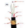 Buy cheap Aerial Outdoor 12/24/36/48 /96 Cores Singlemode ADSS Fiber Optic Cable With HDPE from wholesalers
