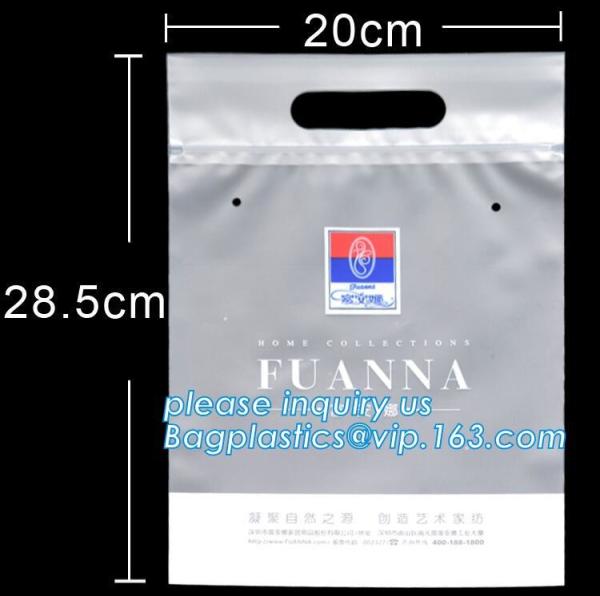 Buy cheap CLOTH BAGS,swimwear packaging bag/swimsuit packaging clothes plastic bag with air hole&logo printing,frosted pvc bag zip from wholesalers