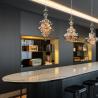 Buy cheap Nordic Full Copper Lamp Luxury Post-modern Crystal Chandelier(WH-AP-554) from wholesalers
