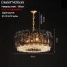 Buy cheap Led Crystal Chandelier For Living Dining Room Round Rectangle lounge lights(WH-CY-224) from wholesalers