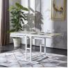 Buy cheap Kitchen Baking Varnish Pure Metal 140cm Width Convertible Shelf Table from wholesalers