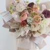 Buy cheap Thickened Solid Color Waterproof Flower Wrapping Paper 56CM * 56CM Customized Packaging Size 60X30X3cm from wholesalers