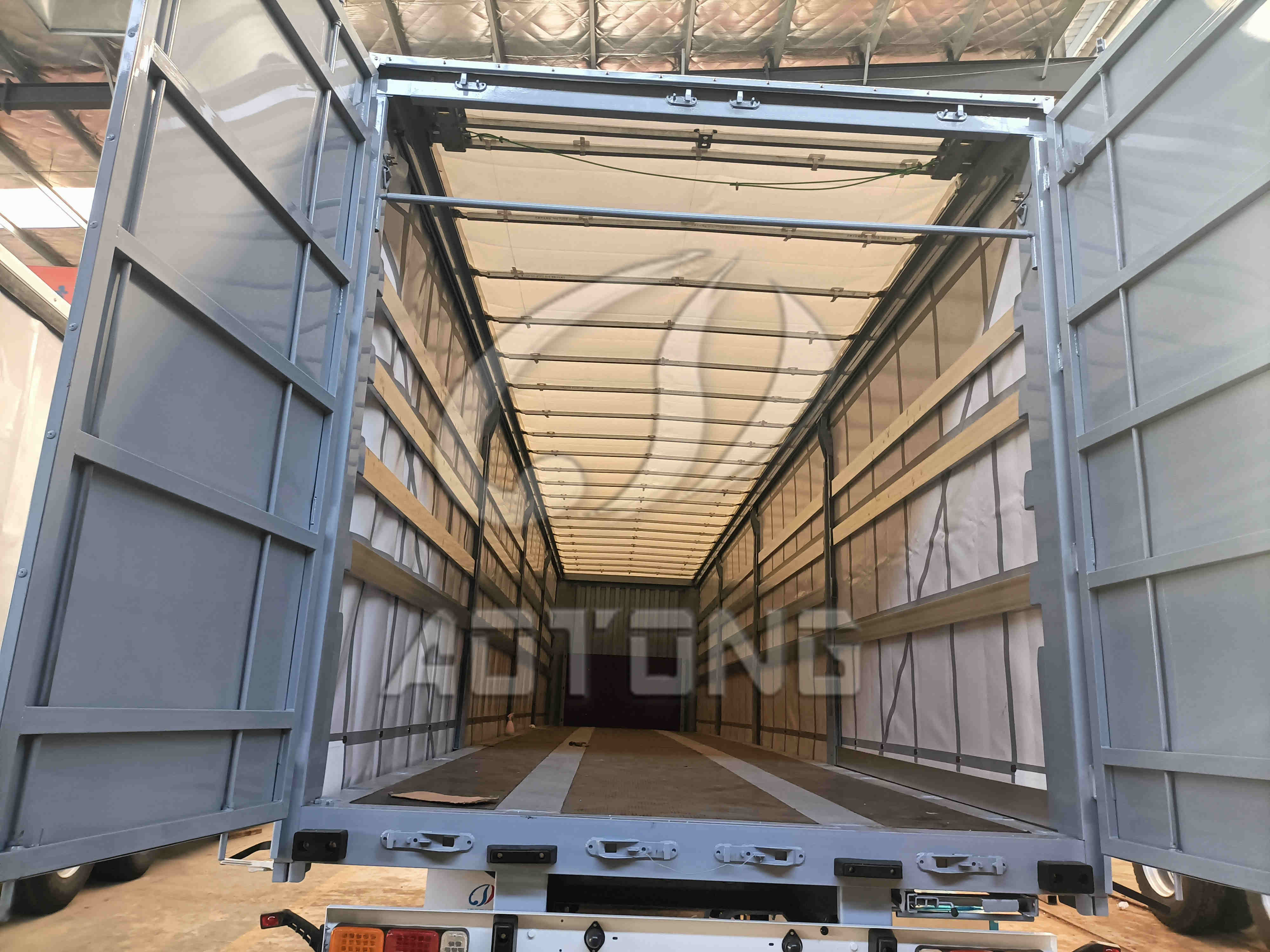 Semi-Trailer Steel Tarpaulin Printable Side Curtains for 14000 curtain trailer 900 gsm
