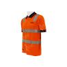 Buy cheap Safety Long Sleeve Polo Work Shirts , Hi Vis Polo Shirts With Reflective Tape from wholesalers