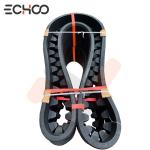 457×152.4×53 Rubber Track For CAT Paver Undercarriage Components