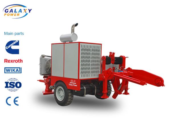 Buy cheap Hydraulic Pulley Transmission Line Equipment Max Intermittent Pull 40kN from wholesalers