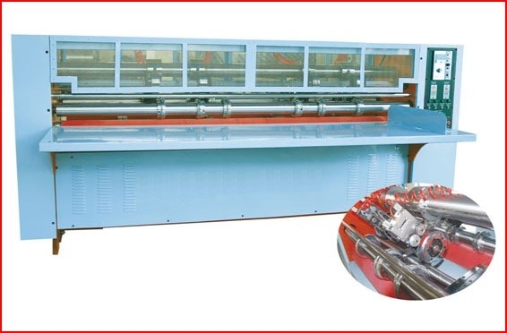 Full-automatic Thin Blade Slitter Scorer, Rotary Slitting + Scoring, with Auto Feeder, full-automatic computer control