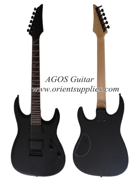 Buy cheap 39" Electric Guitar - New Ibanez Copy with matt black color AG39-IB10 from wholesalers
