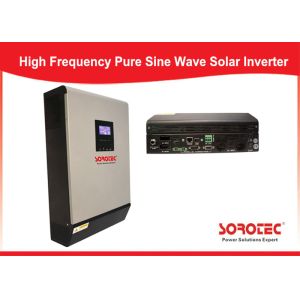 Configurable Ac Solar Panel Power Inverter , Grid Tie Solar Inverter Solar Input