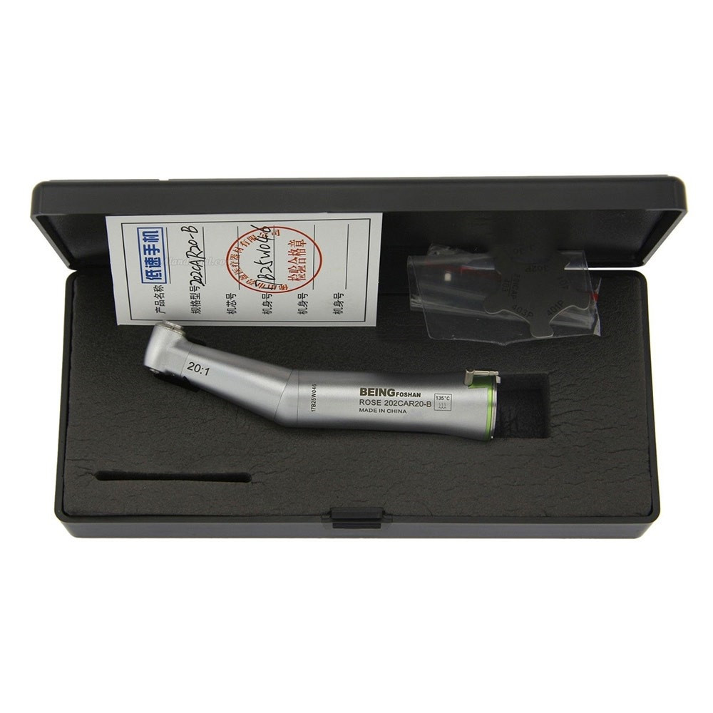 BEING 20:1 Dental Fiber Optic implant Surgery Contra Angle Handpiece