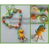 Buy cheap Necklace with amigurumi toy, Nursing necklace,Breastfeeding necklace, crochet toy from wholesalers