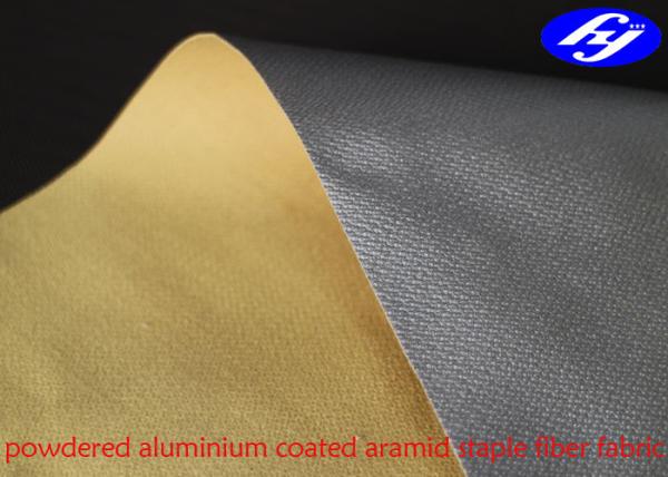 Buy cheap Powdered Aluminium Coated Aramid Fiber Fabric For Thermal Insulation from wholesalers