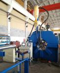 Light Pole Shut-Welding Machine for circle and polygon pole / tube 14000mm