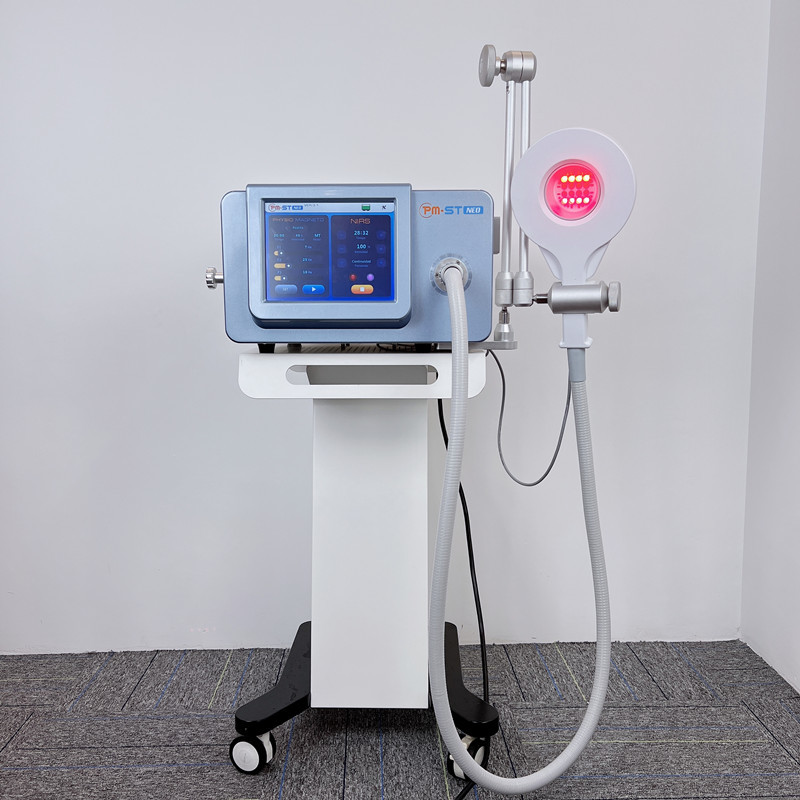 Pain Treatment Physio Magneto Magnetic Therapy Device With Red Near Infra 200w Led Light