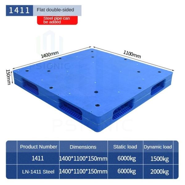 Buy cheap Stackable Double Sided Plastic Pallet HDPE And Chemical Resistance from wholesalers
