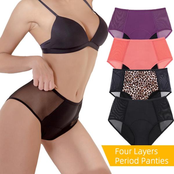 Buy cheap High Rise Leak Proof Period Underwear XS-4Xl Absorbing Women Sexy Underwear from wholesalers