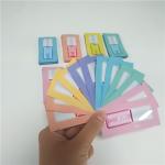 Aluminum Foil Cosmetic Facial Packaging Bag Printed 3 Sides Seal Mask Packet Eye