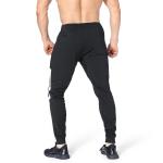65% Cotton Drawstring Black Training Sportswear Joggers Men'S Running Pants