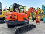 Used Doosan Mini Excavator with Dozer Blade DX60 DX75 DX80 DX55 0.21m3 Bucket