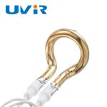 Buy cheap 650W 120V Bat Shaped Ring Infrared Lamps Vacuum Golden Reflector from wholesalers