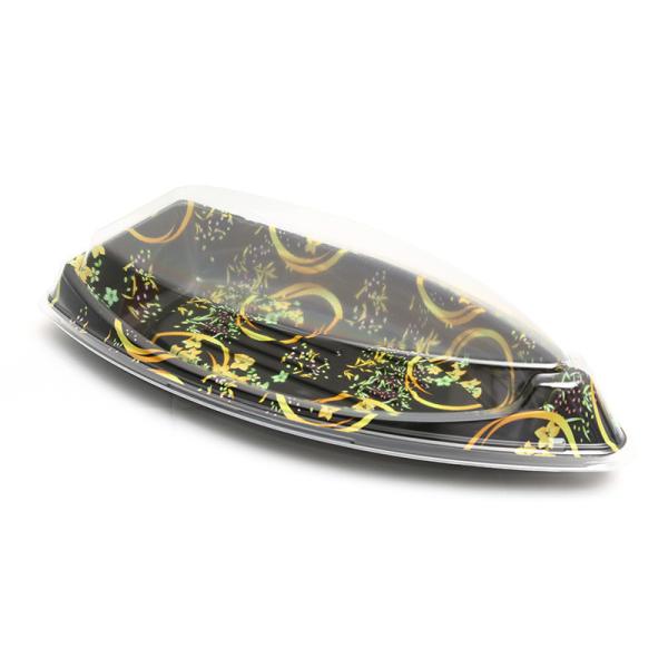 Buy cheap Disposable plastic boat Sashimi dim sum Sushi boat-shaped wooden boat packing box takeout sushi box from wholesalers