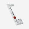 Buy cheap Irregular Shape Silicone Rubber Membrane Switches Flame Resistant from wholesalers
