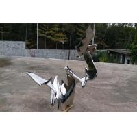 Buy cheap Public Art Stainless Steel Sculpture , Outdoor Metal Garden Statues Sculptures product