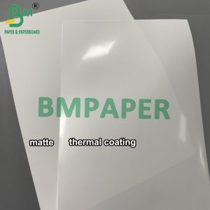 China Thermal Synthetic Paper Jumbo Roll 1090mm*8000m Tear-Resistant Label Paper Material on sale