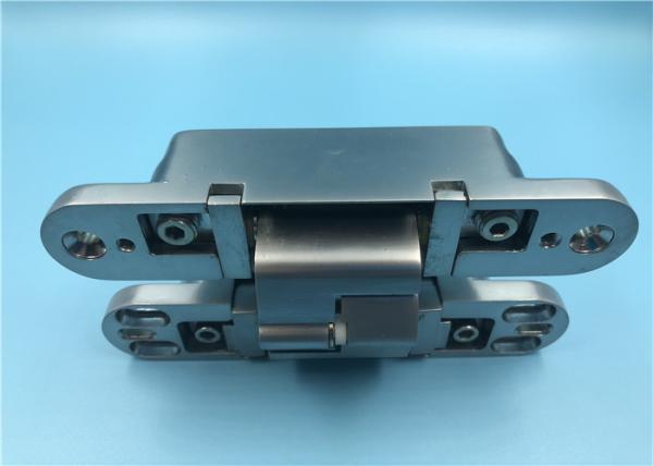 Buy cheap Zinc Alloy 3D Concealed Hinges With Pearl Chrome Surface Finishing from wholesalers