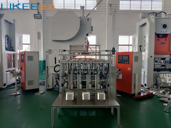 Buy cheap High Productivity C Frame Automatic Aluminum Foil Pot Making Machine from wholesalers