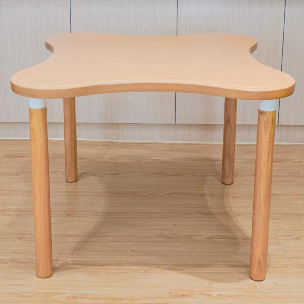 Buy cheap Smooth Rounded Corners Home Dining Room Table and Chairs Solid Wood Medium Size from wholesalers