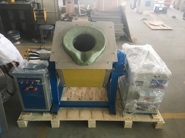 Buy cheap Induction Metal Heater 110kw Melting Frunace Manual Tilting For 150kg Copper from wholesalers