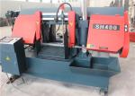 High Precision Auto Feeding Horizontal Metal Bandsaw 5.5KW Main Generator Power