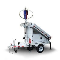 Buy cheap Mobile Energy Vehicle Solar Wind Hybrid System Trailer Power Supply System product