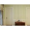 Buy cheap Simple White Grey Yellow Contemporary Wallpaper for Walls , Interior Wallpaper from wholesalers