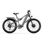 Full Suspension Electric Mountain Bike 48V 1000W 17.5Ah Hidden Lithium Battery